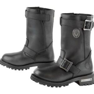 Vulcan V-120 Inferno Motorcycle Engineer Boots